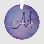 Joli Pastels | Cloud rose mignon Ciel bleu violet (devant)