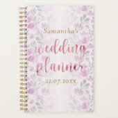 Joli Peony wedding planner Aquarelle rose (Devant)