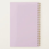 Joli Peony wedding planner Aquarelle rose (Dos)