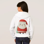 Joli Père Noël Minimaliste (Dos entier)