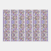 Joli périwinkle, papier pourpre & peeps (Devant)