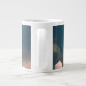 Joli petit chaton. Tasse à café Extra Large (Dos)