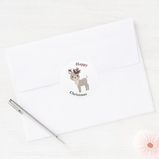 Joli Petit Cher Stickers Noël (Enveloppe)