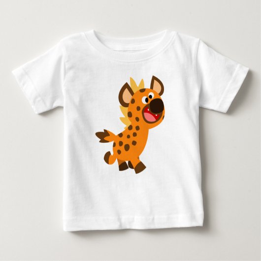 Joli petit dessin Hyena Baby T-shirt (Devant)