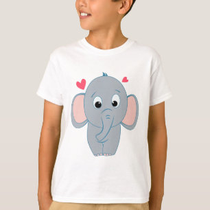 Joli petit éléphant Garçons T-shirt