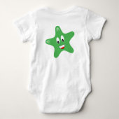 Joli Petit Étoile Body Bébé Personnalisé Nouveau-N (Dos)