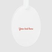 Joli petit garçon de Noël avec ornement acrylique  (dos)