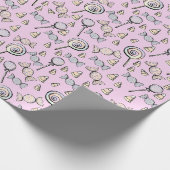 Joli Petit Papier Cadeau Rose (Coin)