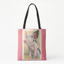 Joli petit Sac fourre-tout de cochon