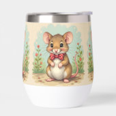 Joli petit souris mignon avec cravate (Gauche)