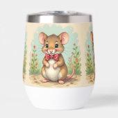 Joli petit souris mignon avec cravate (Avant)