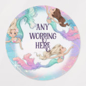 Joli Petit Stickers Sirènes (Design 2)