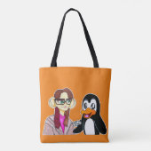 Joli Pingouin Sac d'achat (Dos)