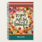 Joli Plaisir Floral Belle Citation Inspirante (Devant)