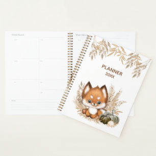 Joli planificateur Little Fox