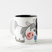 Joli Poney Cartoon Standoff Mug (Devant gauche)
