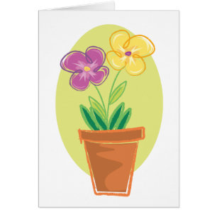 Joli pot de fleurs