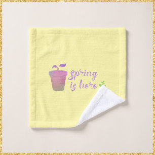 Joli Pretty Purple & Green PRINTEMPS EST ICI Lave 