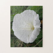 Joli Puzzle blanc Convolvulus Flower (Vertical)