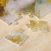 Joli Puzzle d'Art Jardin Fleur Blanche (Côté)