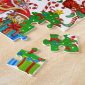 Joli Puzzle De Noël Pouvez-Vous Trouver La Souris (Côté)