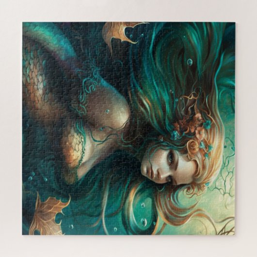 Joli puzzle de sirène (Horizontal)