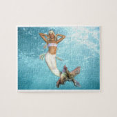 Joli puzzle de sirène (Horizontal)