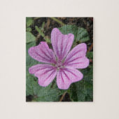 Joli Puzzle Fleur sauvage pourpre (Vertical)