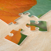 Joli Puzzle Orange Nasturtium Flower (Côté)