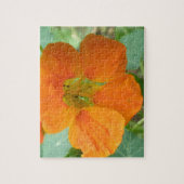 Joli Puzzle Orange Nasturtium Flower (Vertical)