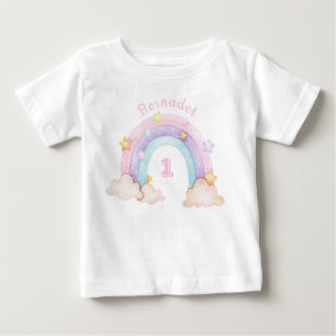 Joli Rainbow Birthday Baby T-Shirt