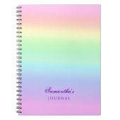 Joli Rainbow Journal de dégradé (Devant)