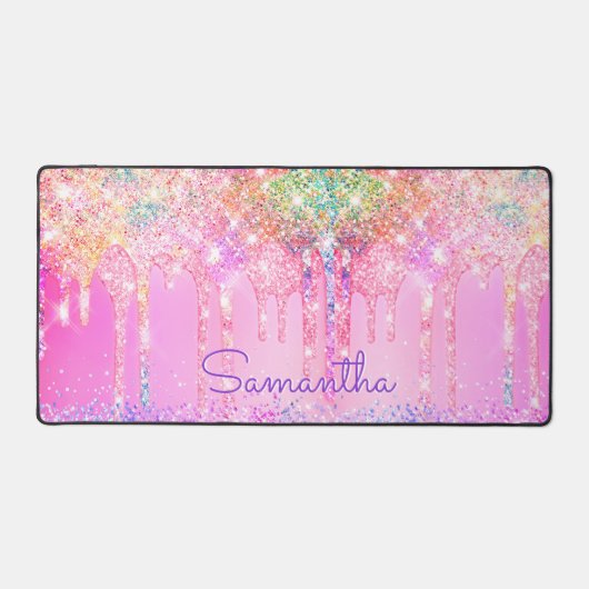 Joli Rainbow unicorn rose Parties scintillant Driv (Recto)