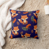 Joli renard de couleur automne coussin pour les en (Couverture)
