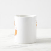 Joli renard de Noël Personnalisé Mug de Noël (Centre)