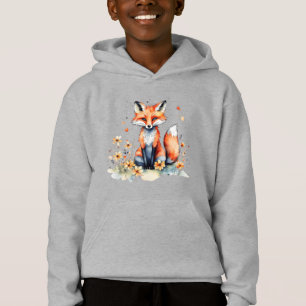 Joli renard floral