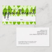 Joli Rendez-vous Carte de rappel Votre prochaine v (Devant / Derrière)