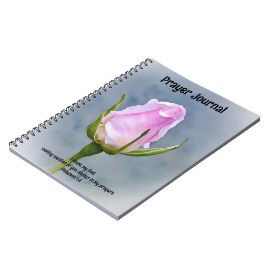 Joli Rose Bud Art Prière Journal (Côté gauche)