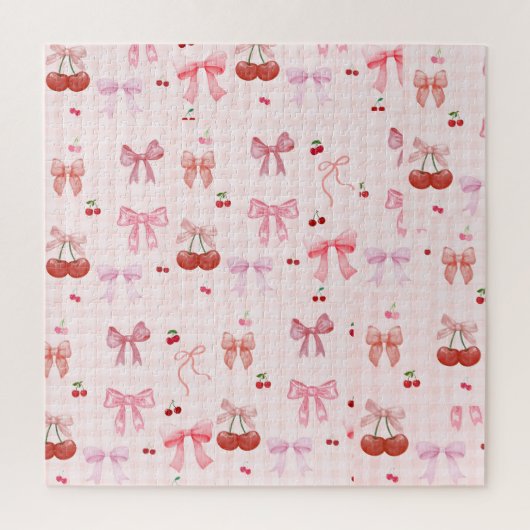 Joli rose défi puzzle coquette (Vertical)