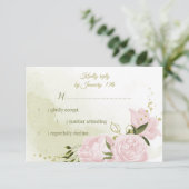 joli rose fleurs vert feuille botanique RSVP ca (Debout devant)
