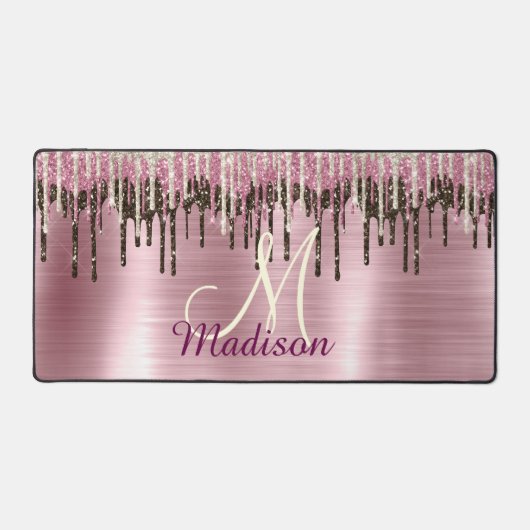 Joli Rose or Brown Parties scintillant Drives mono (Recto)