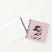 Joli rose QUAND LES RACINES SONT PROFONDES Journal (Intérieur)