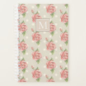Joli rose Roses et points Monogramme (Devant)