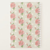 Joli rose Roses et points Monogramme (Dos)