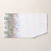 Joli Roses sauvages roses et le feuillage sur Trel (Serviette à main)