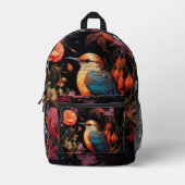 Joli sac à dos Oiseau Art (Recto)