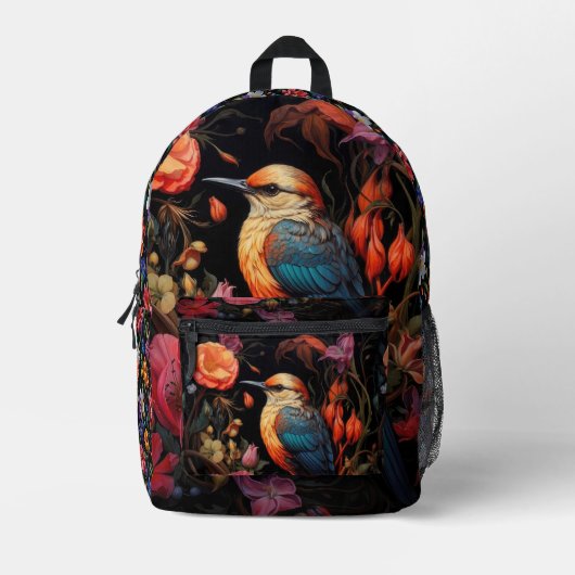 Joli sac à dos Oiseau Art (Recto)