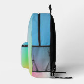 Joli sac à dos pour fille arc-en-ciel (Droite)