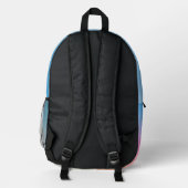Joli sac à dos pour fille arc-en-ciel (Verso)