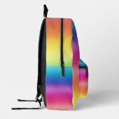 Joli sac à dos pour fille arc-en-ciel personnalisa (Gauche)